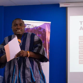 Moses Baffour Awuah teaching the Life-Story Framework